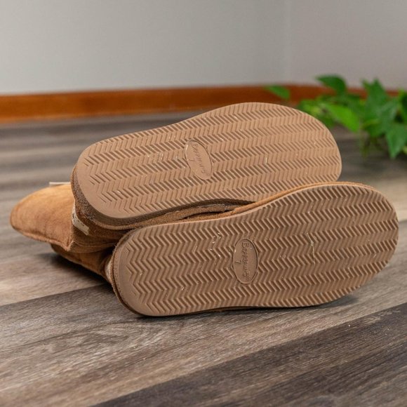 Bear Paws Boots Suede Sheepskin Size 7 - Picture 3 of 3